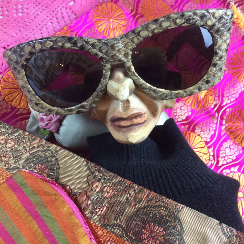 Lizard Skin Sunglasses - Peau Veritable